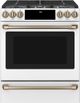 Café™ 30" Matte White Slide In Gas Range-0
