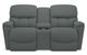 La-Z-Boy® Kipling Grey Power Reclining Loveseat with Headrest and Console-0
