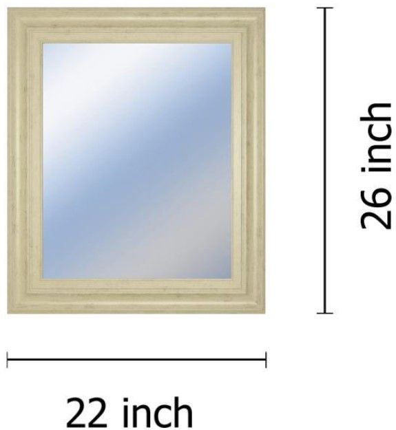 Classy Living Frosted Reflection Wall Mirror-2