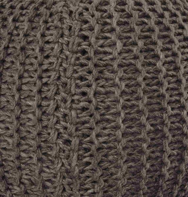 Signature Design by Ashley® Latricia Charcoal Pouf-1