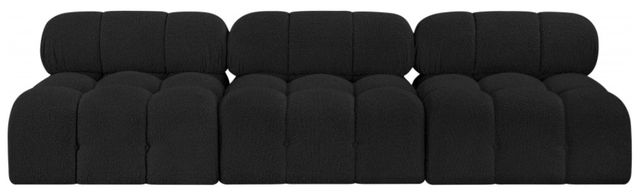 Meridian Furniture Ames 3-Piece Black Modular Sofa-1