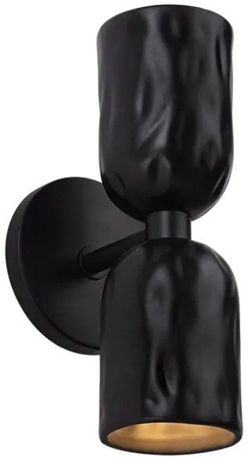 Renwil® Alessia Matte Black Wall Sconce-3