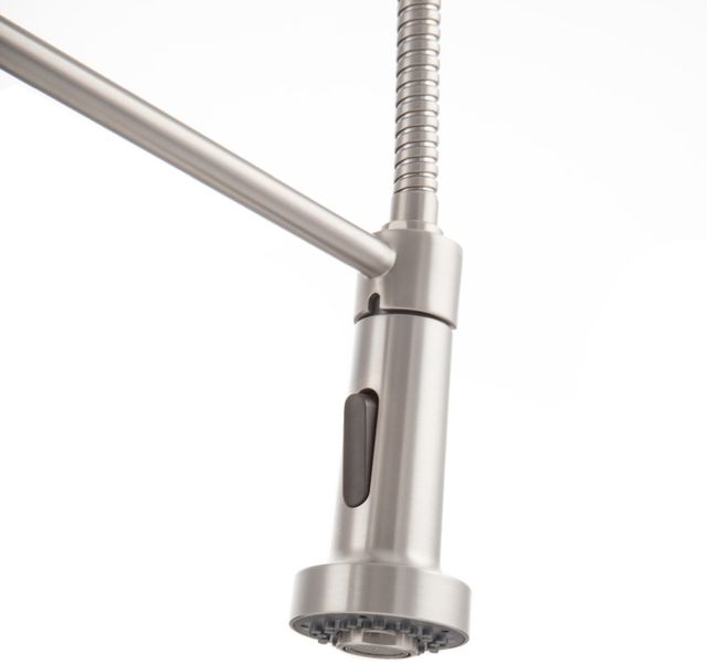 ZLINE Apollo Brushed Nickel Pull Down Spring Single Handle Kitchen Faucet-3