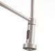 ZLINE Apollo Brushed Nickel Pull Down Spring Single Handle Kitchen Faucet-3