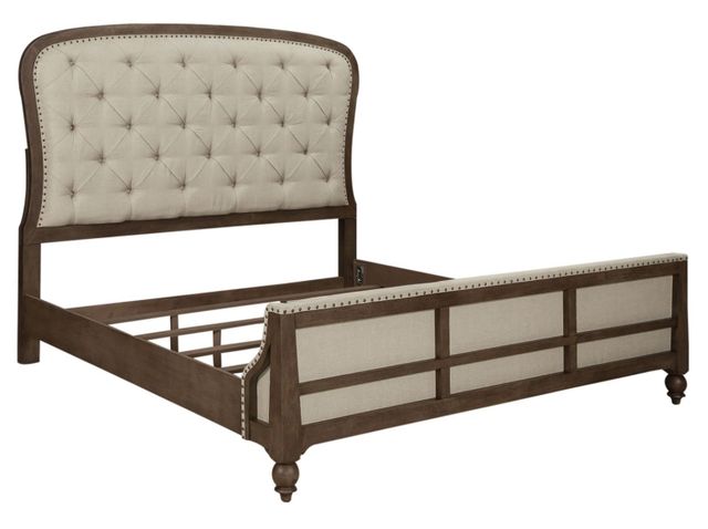 Liberty Furniture Americana Farmhouse 4-Piece Black/Dusty Taupe Queen Panel Bedroom Set-2