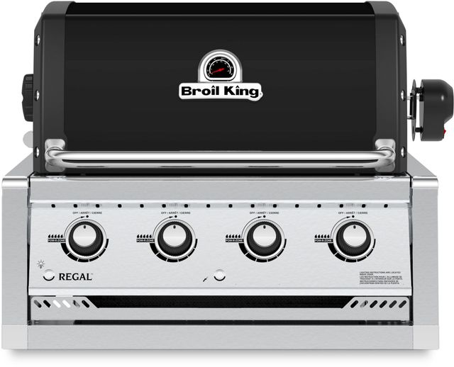 Broil King® Regal™ S420 4-Burner Stainless Steel Built-in Liquid Propane Grill-0