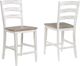 Winners Only® Prescott Brown/White Bar Stool-2