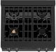 ZLINE 30" Black Stainless Steel Gas Rangetop-1