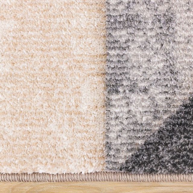 Kalora Interiors Folio Beige/Grey 5'x8' Area Rug-2