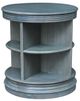 John Thomas Furniture® Destinations Library Heather Gray Round End Table-0