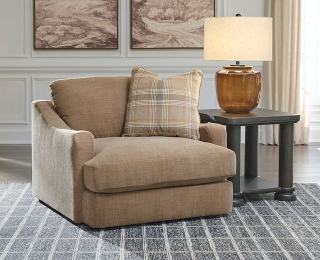 Benchcraft® ChloeeAnne Honey Chair and a Half-1