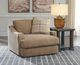 Benchcraft® ChloeeAnne Honey Chair and a Half-1