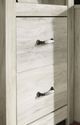 Signature Design by Ashley® Bellaby 4-Piece Whitewash Entertainment Center with Electric Fireplace-5