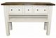 Million Dollar Rustic White Console Sofa Table -0