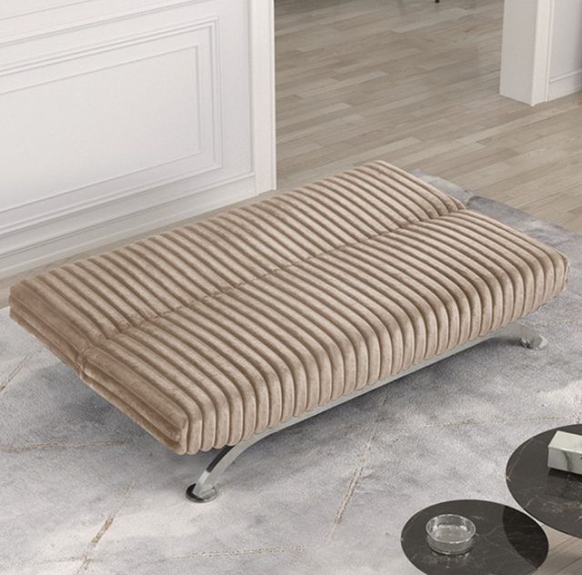 Furniture of America® Villeneuve Taupe Futon Sofa Bed-3