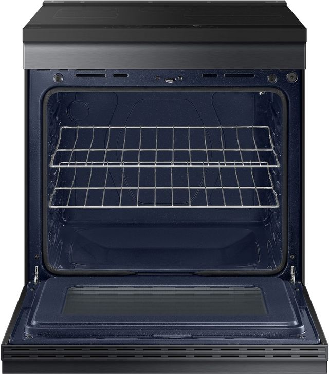 Samsung Bespoke 30" Matte Black Steel Slide In Induction Range-3