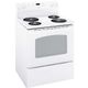 GE 30" White Freestanding Electric Range-0