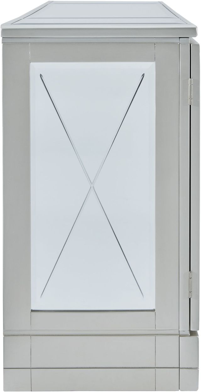 Signature Design by Ashley® Flamory Silver 72" TV Stand-2
