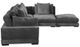 Moe’s Home Collection Tumble Dream 5-Piece Charcoal L-Shaped Modular Sectional and Ottoman-2