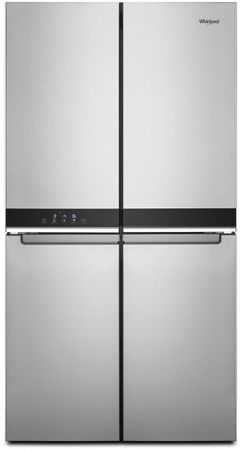 Whirlpool® 36 in. 19.4 Cu. Ft. Fingerprint Resistant Metallic Steel Counter Depth French Door Refrigerator