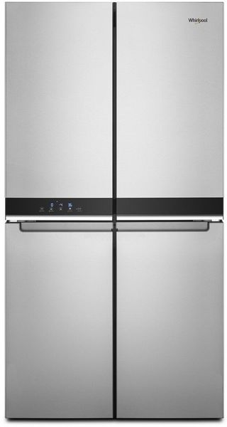 Whirlpool® 36" 19.4 Cu. Ft. Fingerprint Resistant Metallic Steel Counter Depth French Door Refrigerator