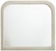 Coaster® Sonya Ivory Upholstered Dresser Mirror-1