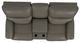 La-Z-Boy® Trouper Tar Power Reclining Loveseat with Console and Headrest-4