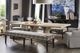 Vanguard® Furniture Customizable Spencer Extended Dining Bench-4