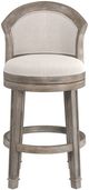 HH2 Home Monae Distressed Dark Gray/Gray Swivel Bar Stool-1