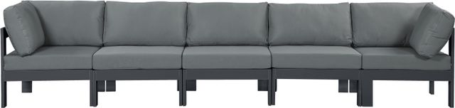 Meridian Furniture Nizuc Grey Outdoor Patio Modular Sofa-1