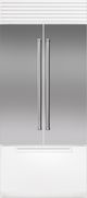 Sub-Zero Stainless Steel Flush Inset Door Panel with Pro Handle-0