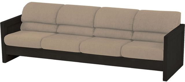 Crate Designs™ Furniture Espresso Sofa-0