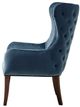 Olliix by Madison Park Blue Hancock Button Tufted Back Accent Chair-3