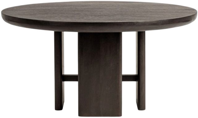 Classic Home Celadon Truffle Roast 60" Round Dining Table-2