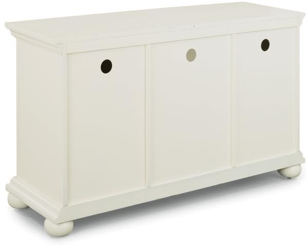 homestyles® Dover Off-White Entertainment Center-3