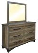 International Furniture Direct Loft Brown/Gray Dresser-2