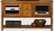 American Heartland Manufacturing Poplar 57" TV Stand/Sofa Table-0