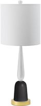 A & B Home Black/Gold Teardrop Table Lamp-0