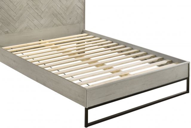 Meridian Furniture Weston Grey Stone King Panel Bed-3