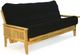 Night & Day Furniture™ Naples Natural Queen Moon Glider Futon-0