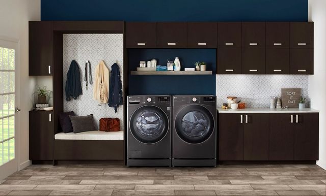 LG 7.4 Cu. Ft. Black Steel Front Load Gas Dryer-11