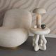 TOV Furniture Maddie Cream Side Table-1