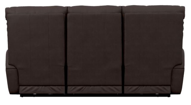 La-Z-Boy® Cassian Walnut Leather Power Reclining Sofa with Headrest-4