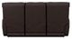 La-Z-Boy® Cassian Walnut Leather Power Reclining Sofa with Headrest-4
