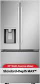 LG 33" 24.5 Cu. Ft. PrintProof™ Stainless Steel French Door Refrigerator-4