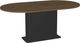 Amisco Customizable Lucarelli 72" Racetrack Dining Table with 1" Thermo Fused Laminate Top-0