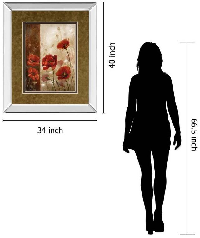 Classy Art Wild Poppies I by Conrad Knutsen Wall Art-2