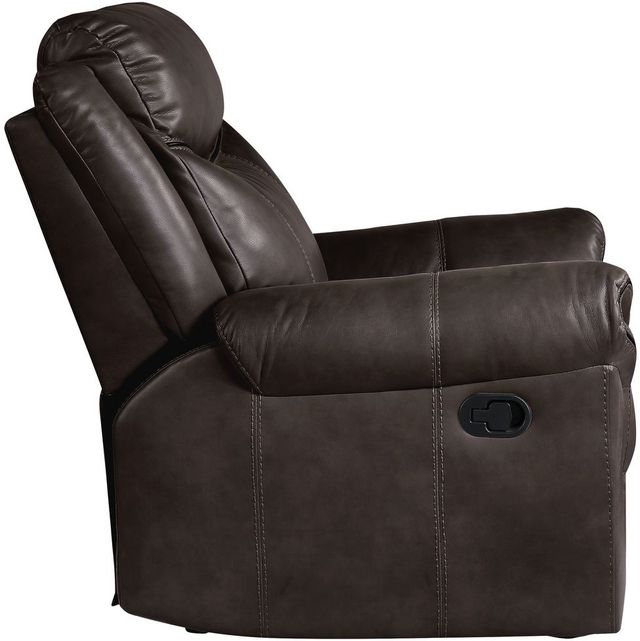 Homelegance® Aram Dark Brown Manual Glider Recliner-3