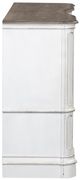 Liberty Furniture Magnolia Manor Antique White/Weathered Bark 68" Dresser-3