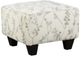 Corinthian Furniture Brentwood White Accent Ottoman-0
